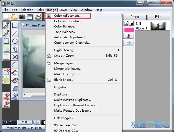 调节图片颜色教程