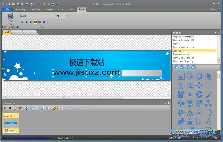 制作横幅广告教程
