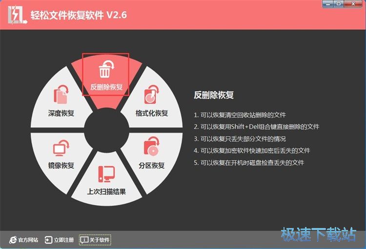 反删除恢复教程