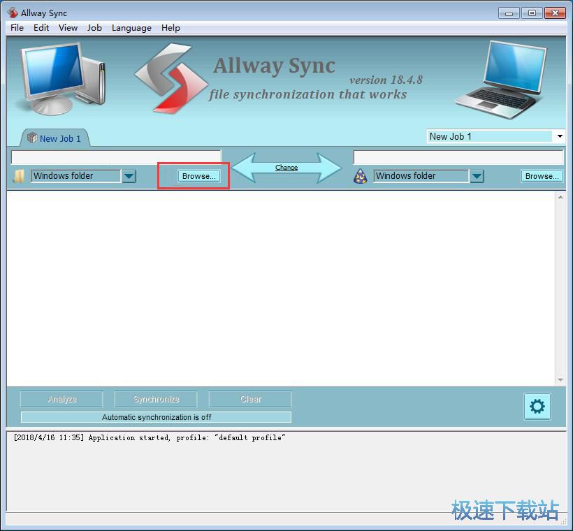 同步本地文件夹教程
