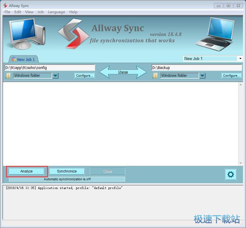 同步本地文件夹教程