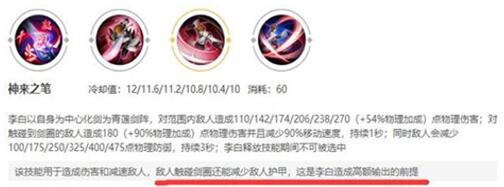 图:王者荣耀:李白玩法,掌握这些技巧