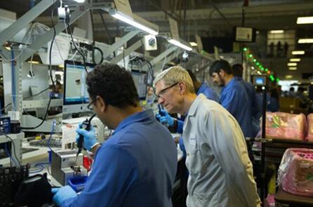 图:苹果公司将在德克萨斯州建立制造工厂