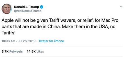 图:苹果公司将在德克萨斯州建立制造工厂