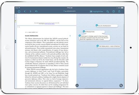 图:更好的使用PDF:LiquidText剪报标注