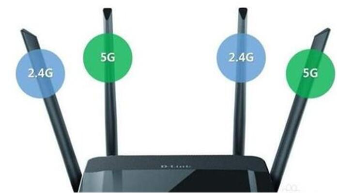 图:宽带5G与2.4G频段的区别教程