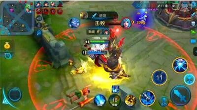 图:王者荣耀边路