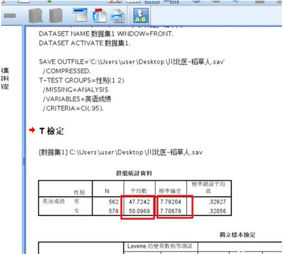 图:如何用SPSS进行独立样t检验以及结果解读教程