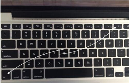 图:MacBook苹果Mac显示桌面