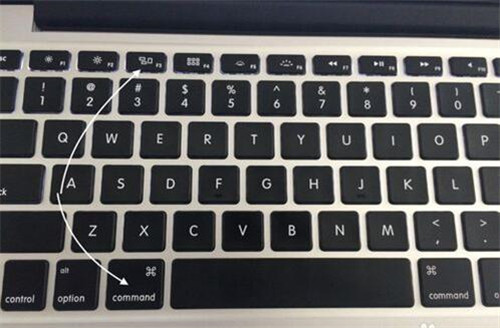 图:MacBook苹果Mac显示桌面