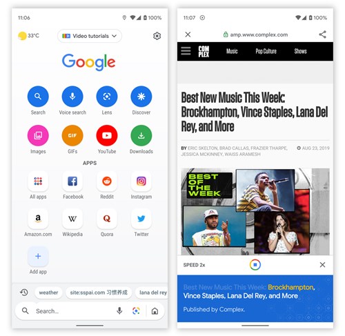 图:Google Go:轻量版 Google 应用,但是更好用
