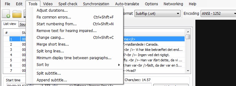 Subtitle EditĻ༭ʹó
