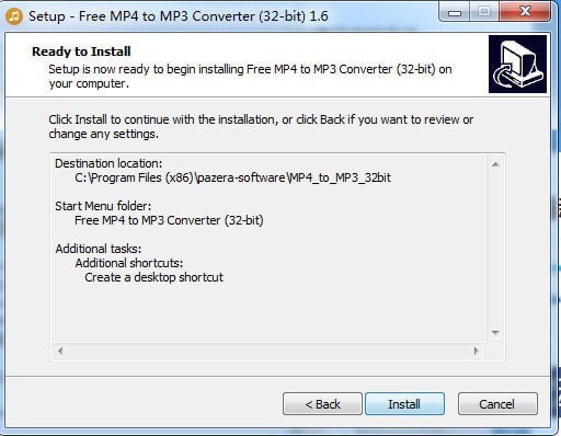 mp4תmp3ʽתPazera Free MP4 to MP3 Converterʹ÷