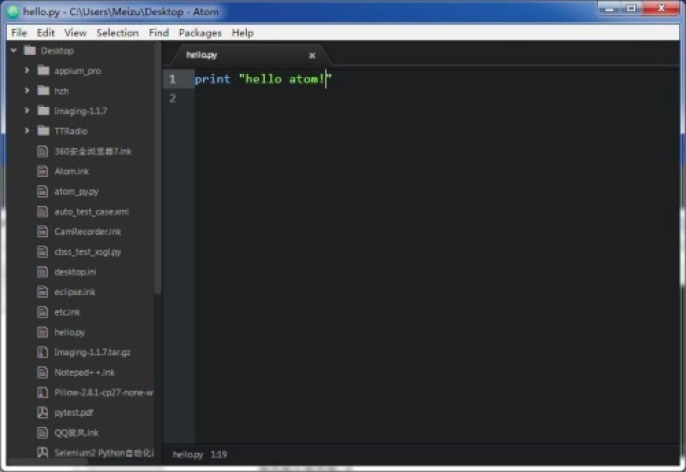 Atom༭Ļʹý̳ϸܣֱؿ
