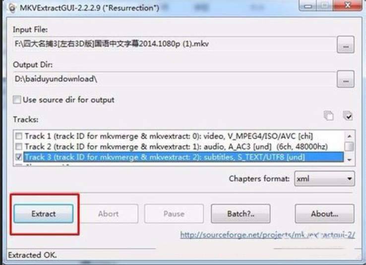 MkvextractguiȡMKVƵĻ