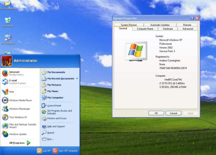 Windows XP кרؼ