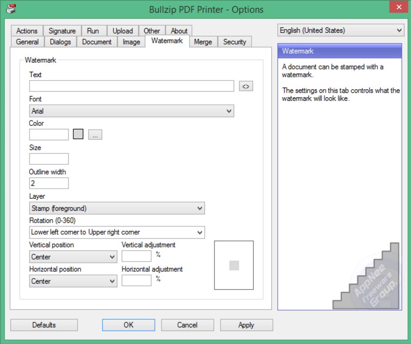 ӡBullzip PDF Printerʹ