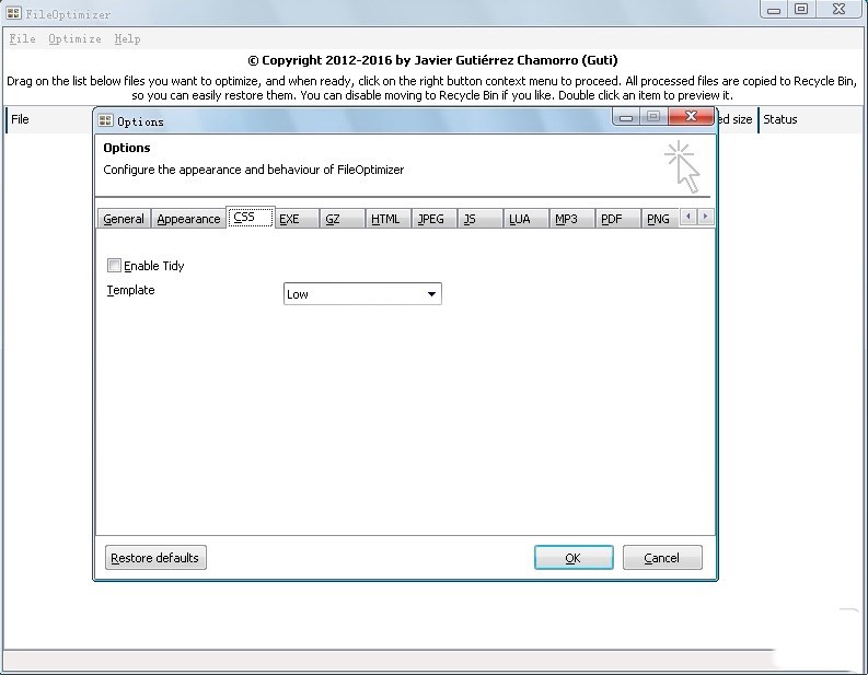 ճõļѹFileOptimizerؼ