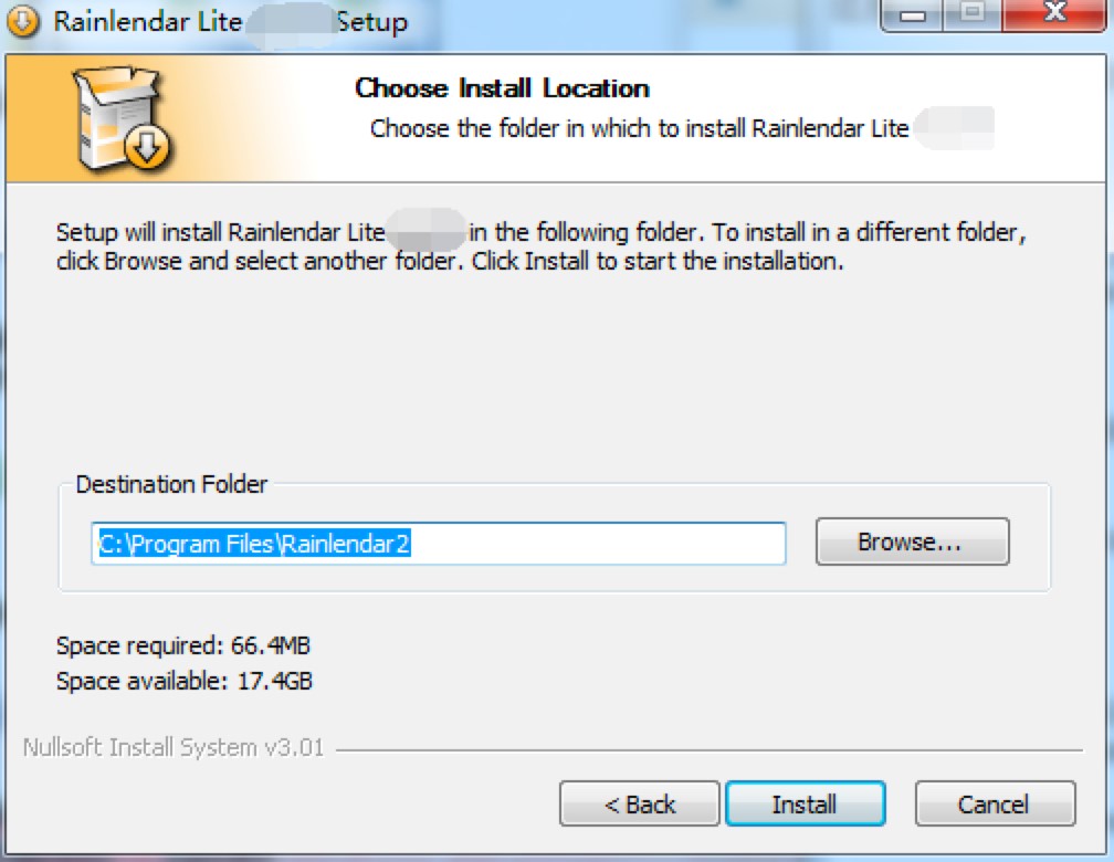 Rainlendarװ̳ϸܼʹü