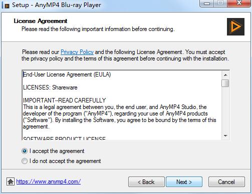 AnyMP4 Blu-ray Player԰氲װʾ͹ܽ