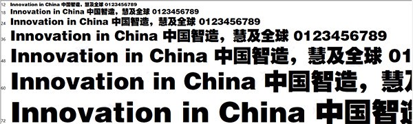 设计美工常用字体使用说明