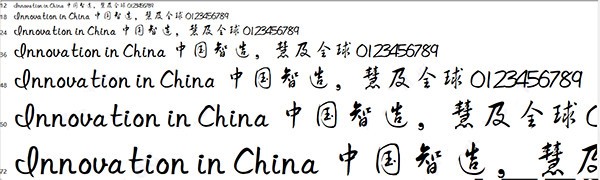 设计美工常用字体使用说明