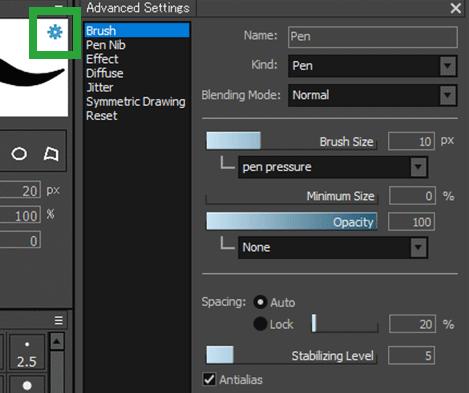 openCanvas��ͼ�������°��ͼ��������