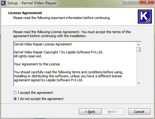 Kernel Video Repair文件修复工具电脑版图文安装步骤