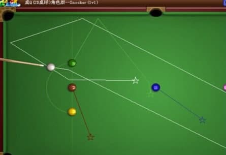 怎么使用qq2d桌球瞄准器