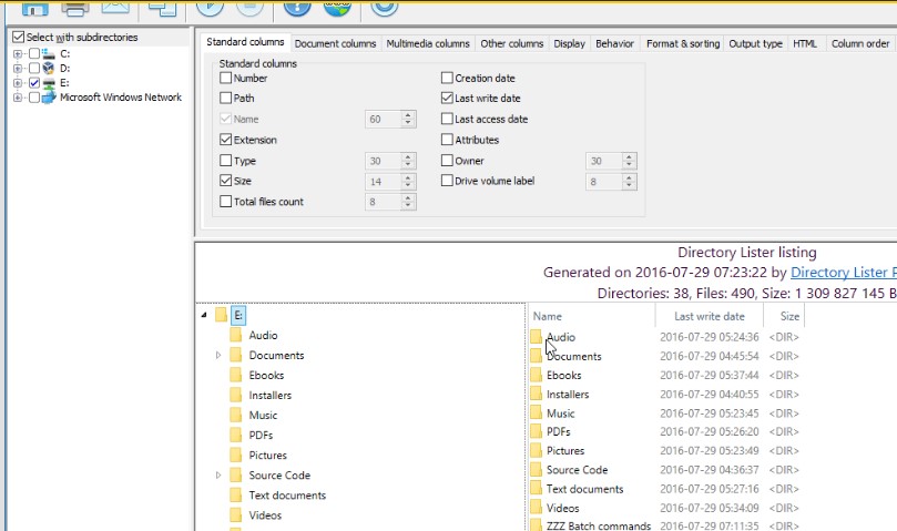 Directory Listerʹó