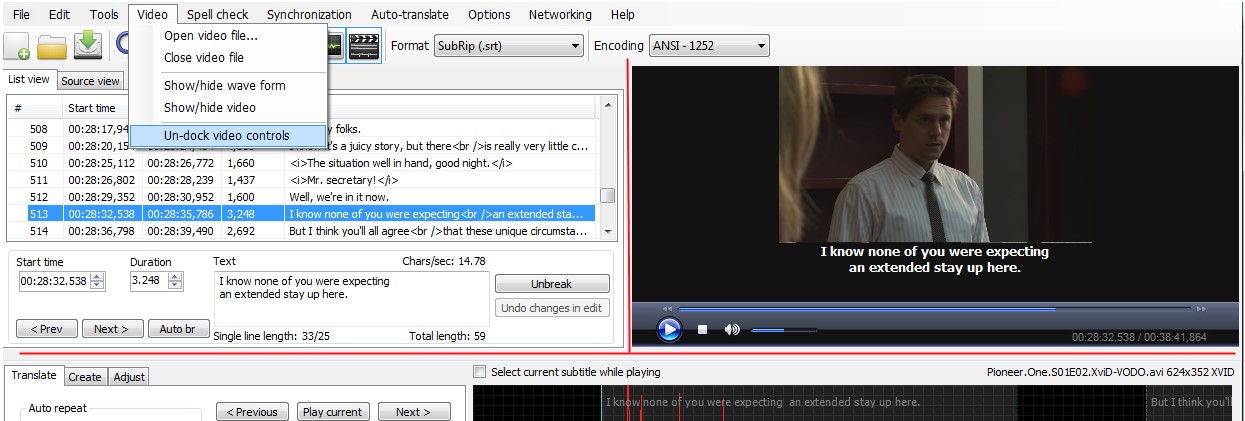 Subtitle EditĻ༭ֽ̳