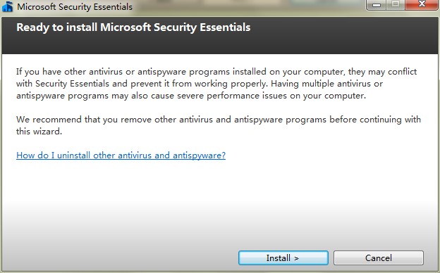Microsoft Security EssentialsӢİذװѧ