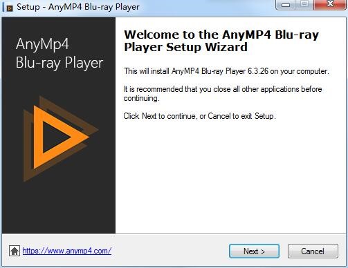 AnyMP4 Blu-ray PlayerصͰװ