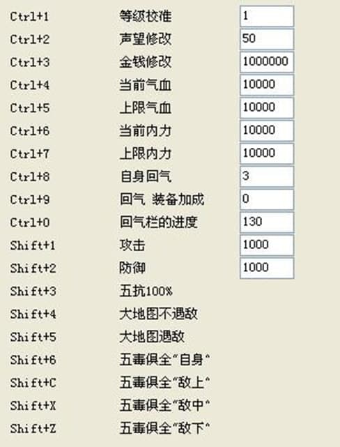 天龙八部存档修改器特点和功能介绍
