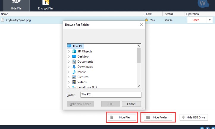 Wise Folder HiderļͼĽѧ