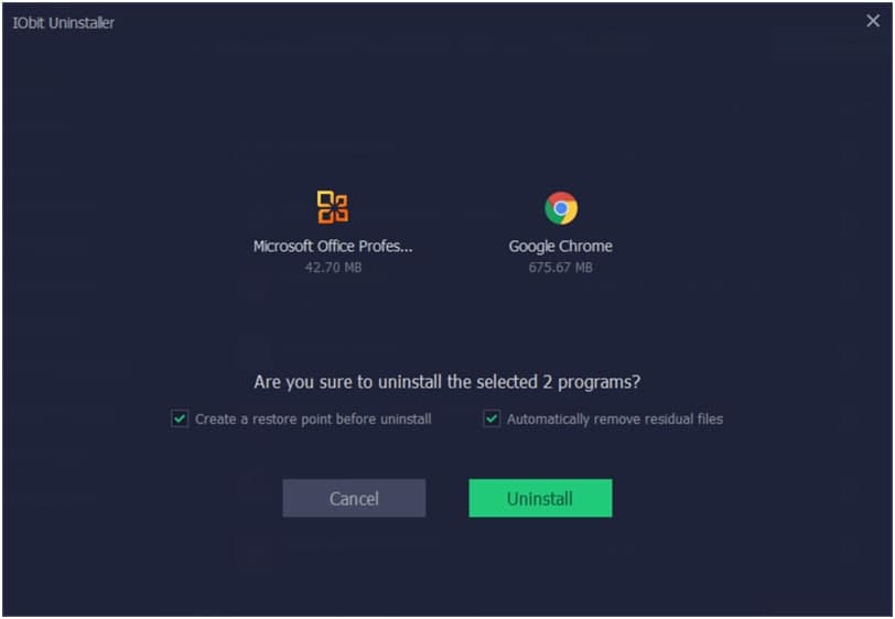 Iobit Uninstaller(жع)Լ