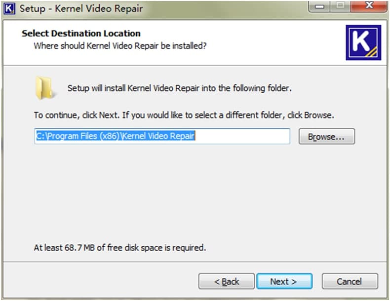 Kernel Video Repairص