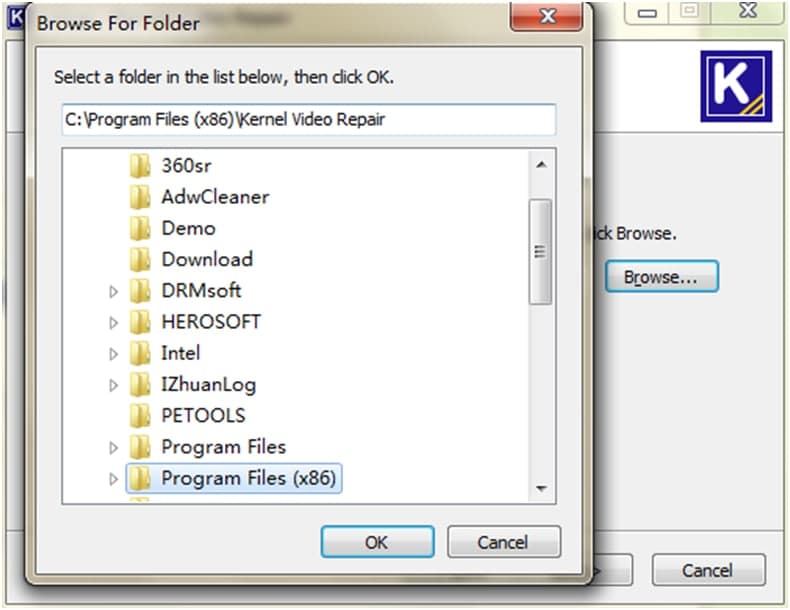 Kernel Video Repairص
