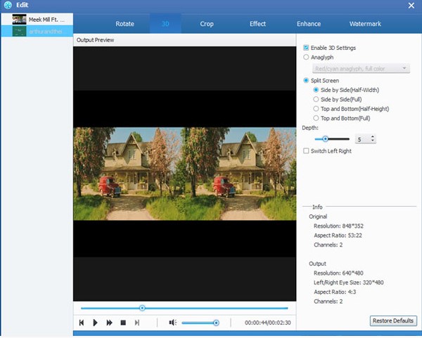 Tipard Video ConverterνƵתΪ4KƵ