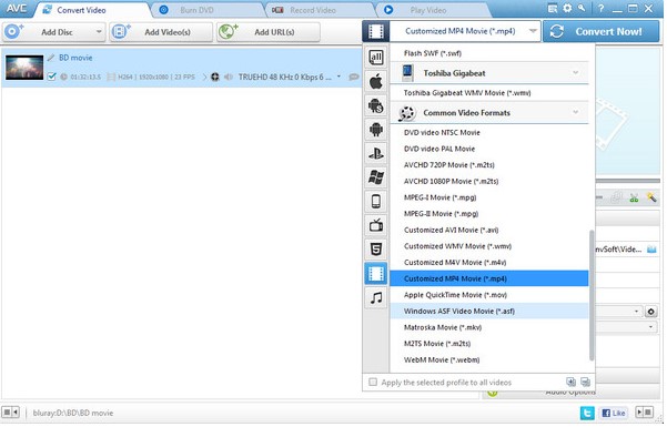 Any Audio ConverterӰ¼MP4ͼĽѧ