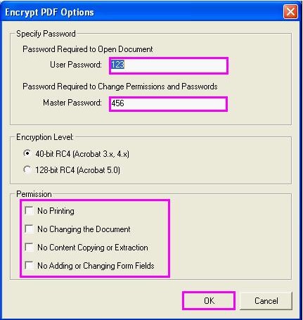 Encrypt PDFٷļͼʹýѧ