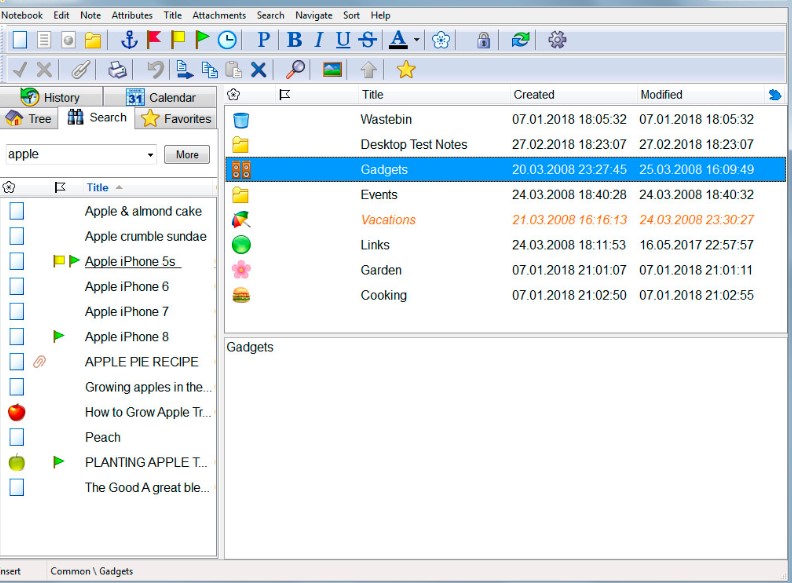 Tree NotesٷعصͼĽ