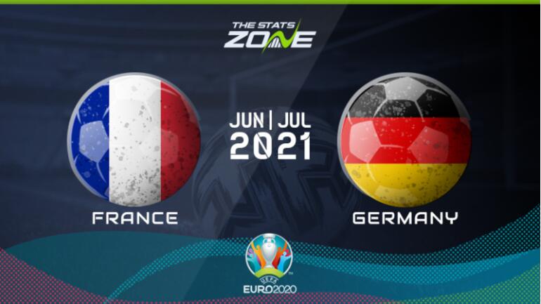 图:欧洲足球锦标赛2020 德国 VS 法国