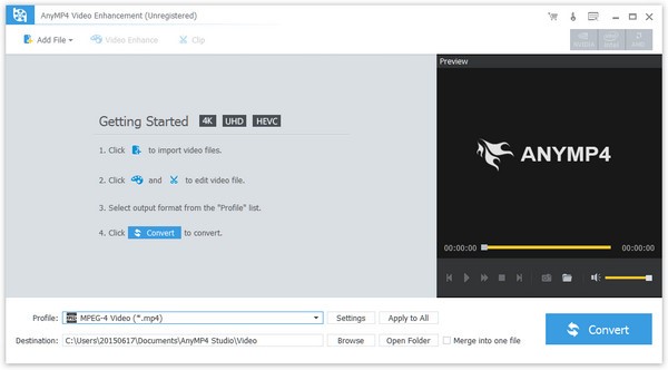 AnyMP4 Video Enhancementٷʹð