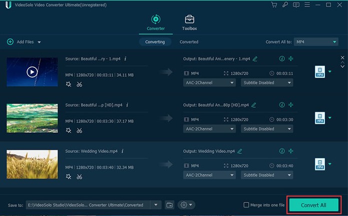 VideoSolo Video Converter UltimateƵתѧ