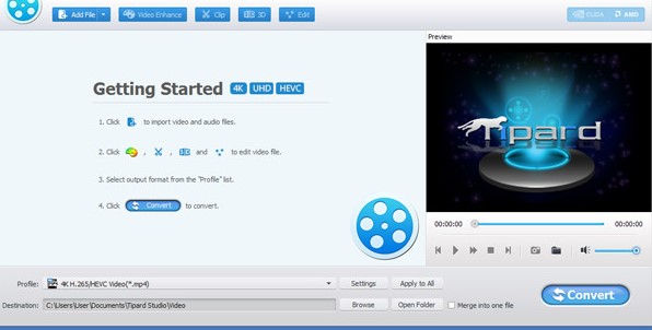 Tipard 4K UHD ConverterƵתͼĽѧ