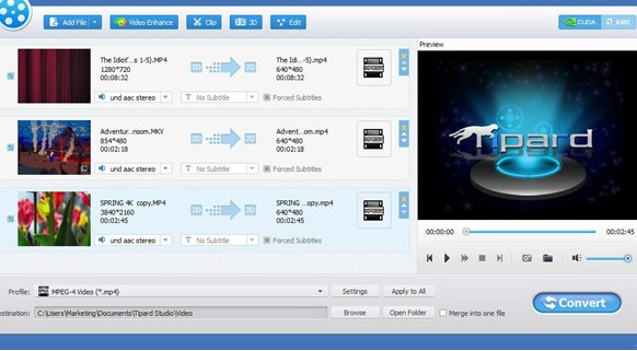 Tipard 4K UHD ConverterƵתͼĽѧ