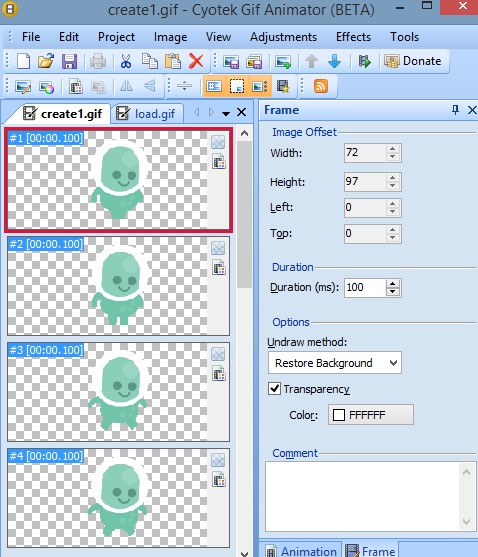 Cyotek Gif AnimatorٷصɫԻʹýѧ