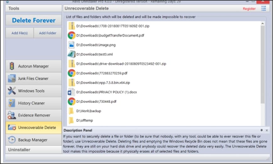 Revo Uninstaller Pro�ٷ�������������ͼ�Ľ�ѧ
