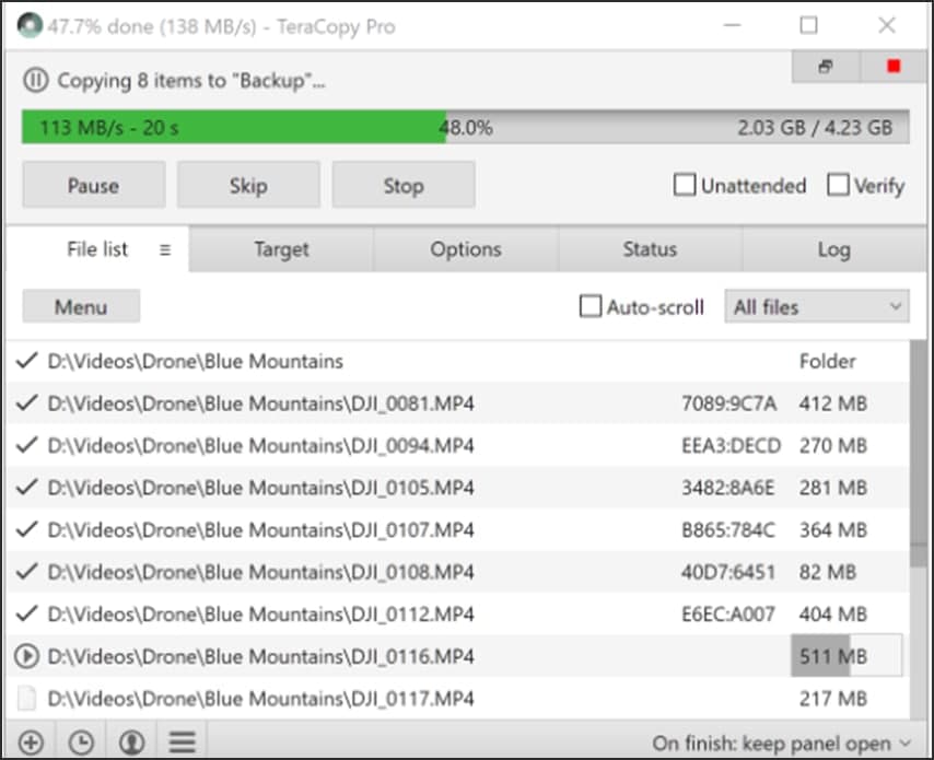 TeraCopy ٷϷȷ϶ԻͼĽѧ